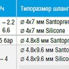 Шланг 4,8х8,0 16 см SANT